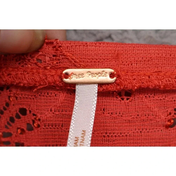 Free People Long Sleeve Semi-Sheer Tunic-Size Large-New with Tags - Picture 5 of 10